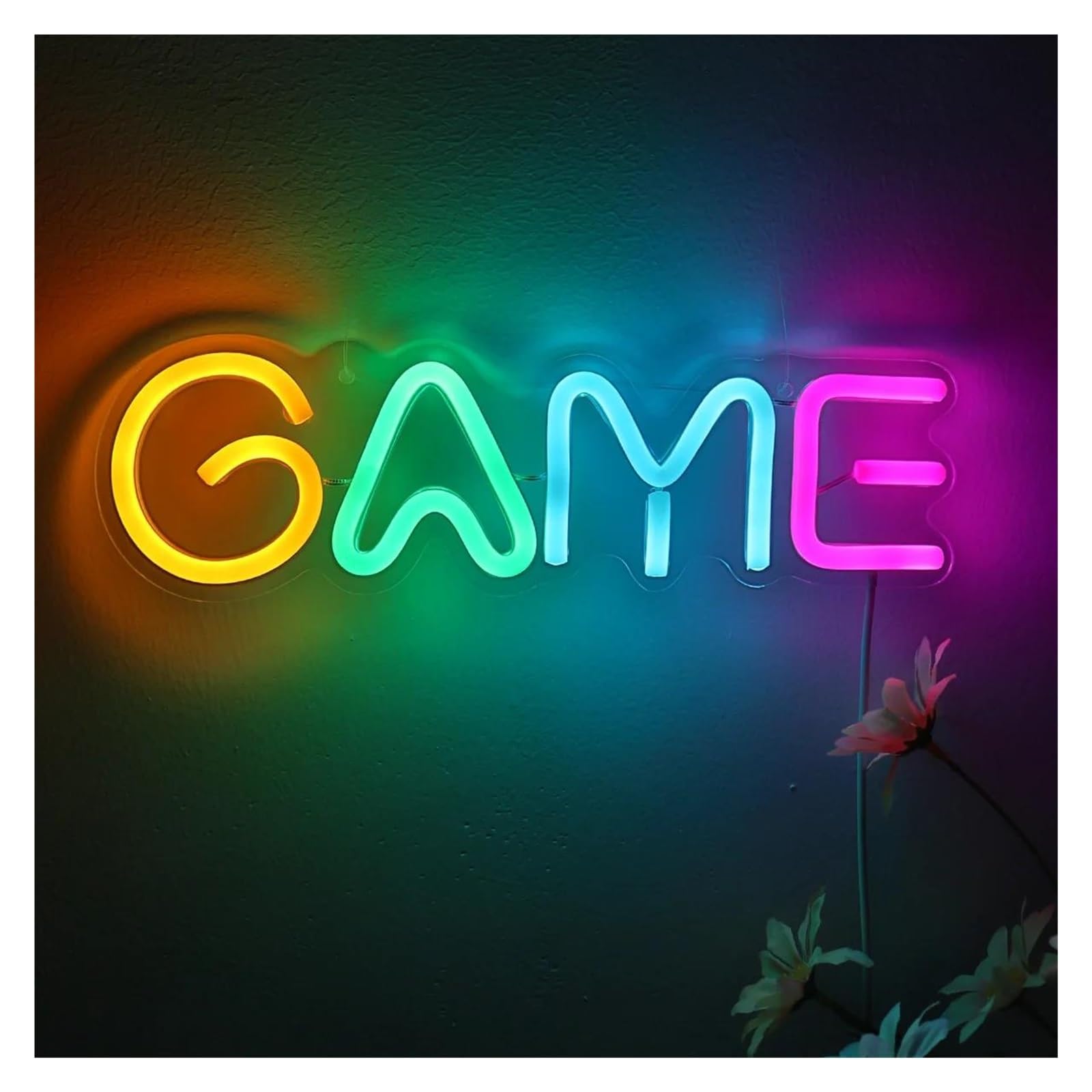 Arcade X - LED neon sign, colorful LED lightbox