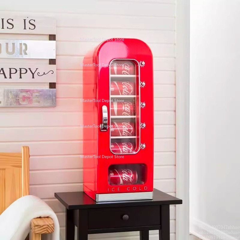 Coin Pusher Machine - Mini vending machine 10 cans pop-up