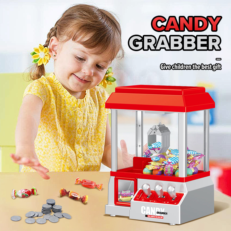 Arcade Toy Claw Vending Machine - Claw Machine Arcade Game with Sound