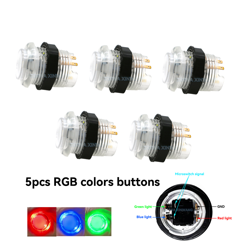 Arcade Vending Machines - 5pcs/10pcs Arcade Game GoldLeaf RGB Illuminated