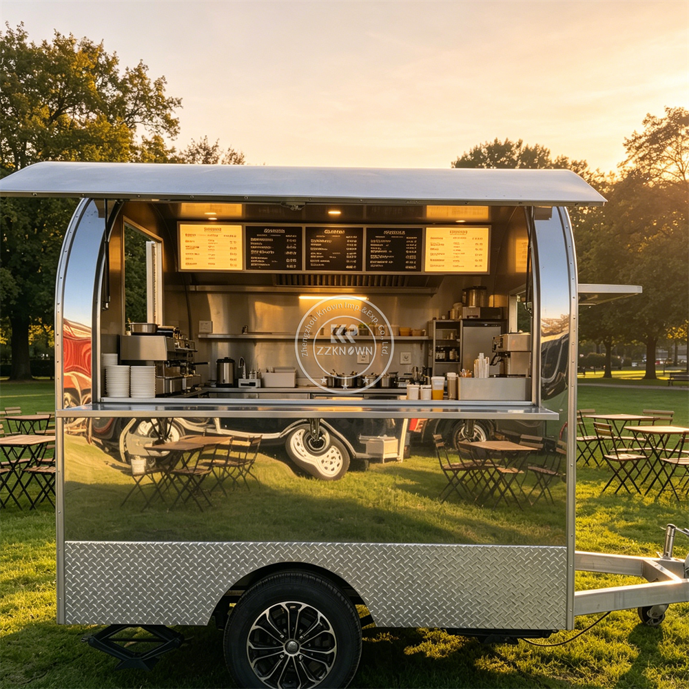 Concession Food Trailer Mobile – Hot Dog Vending Cart Bewertung und Preis