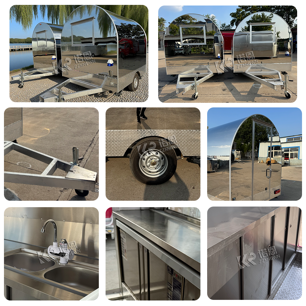 Concession Food Trailer Mobile – Hot Dog Vending Cart Bewertung und Preis