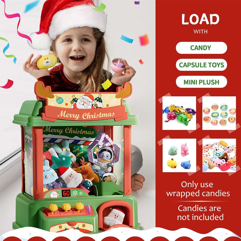Christmas Claw Machine For Kid – Arcade Toy Claw Vending Machine Bewertung und Preis