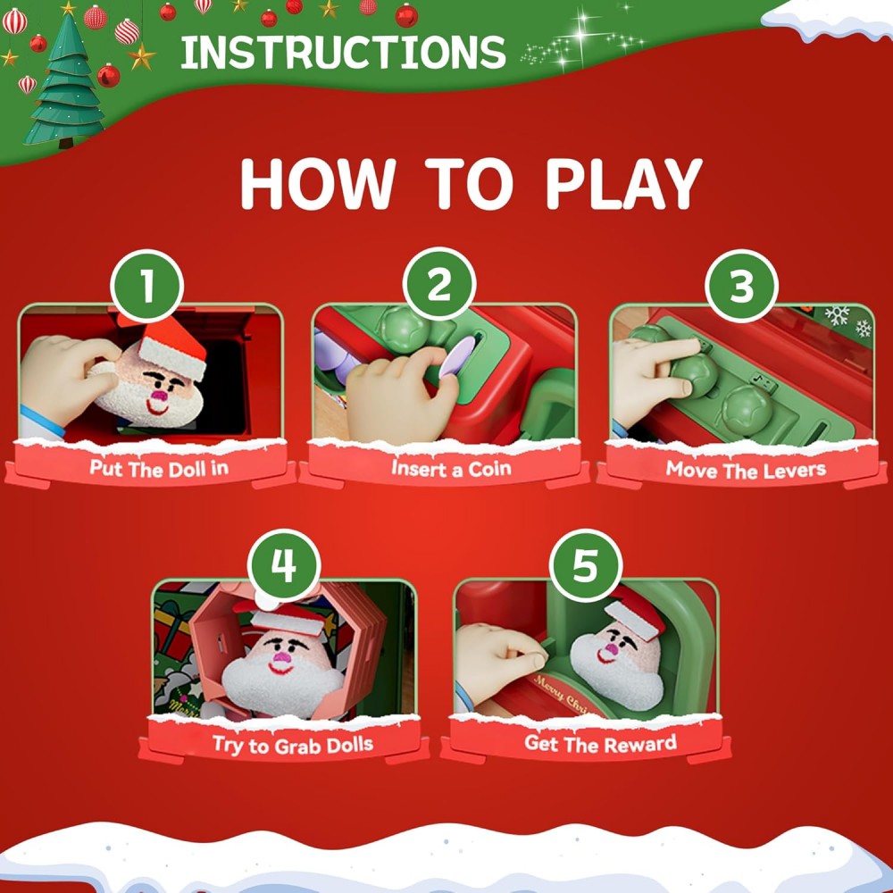 Christmas Claw Machine For Kid – Arcade Toy Claw Vending Machine Bewertung und Preis