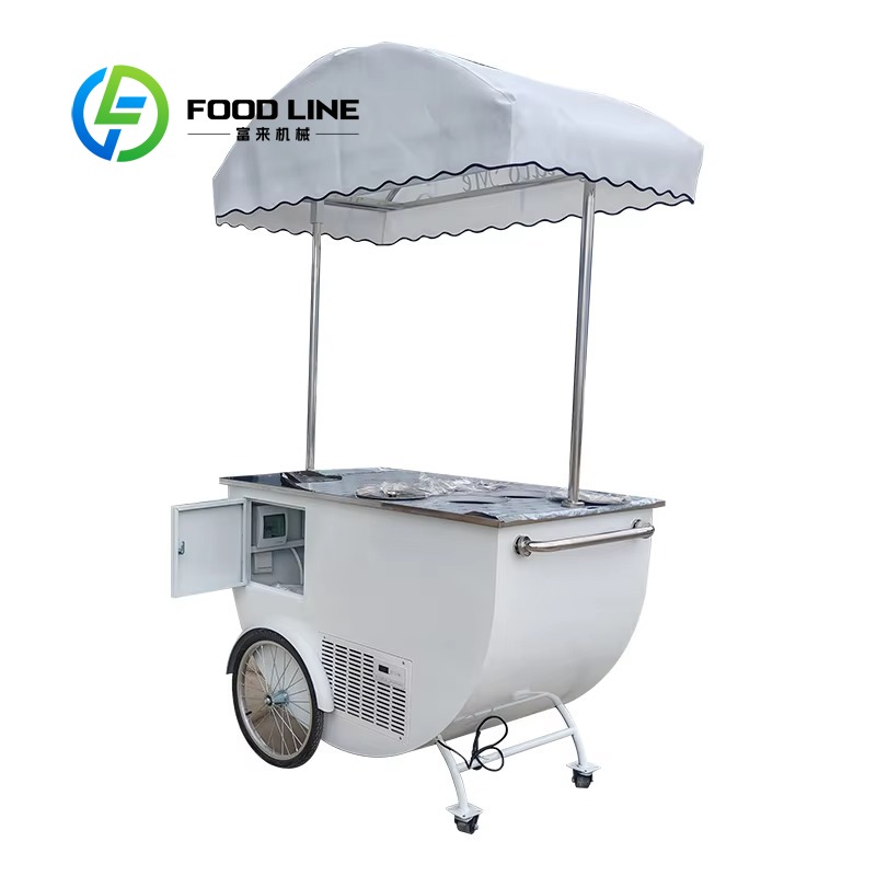 Customized Commercial Mobile V – Hot Dog Vending Cart Bewertung und Preis