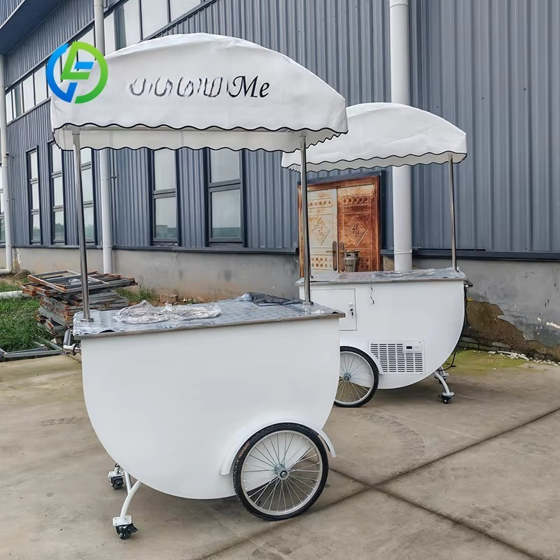 Customized Commercial Mobile V – Hot Dog Vending Cart Bewertung und Preis