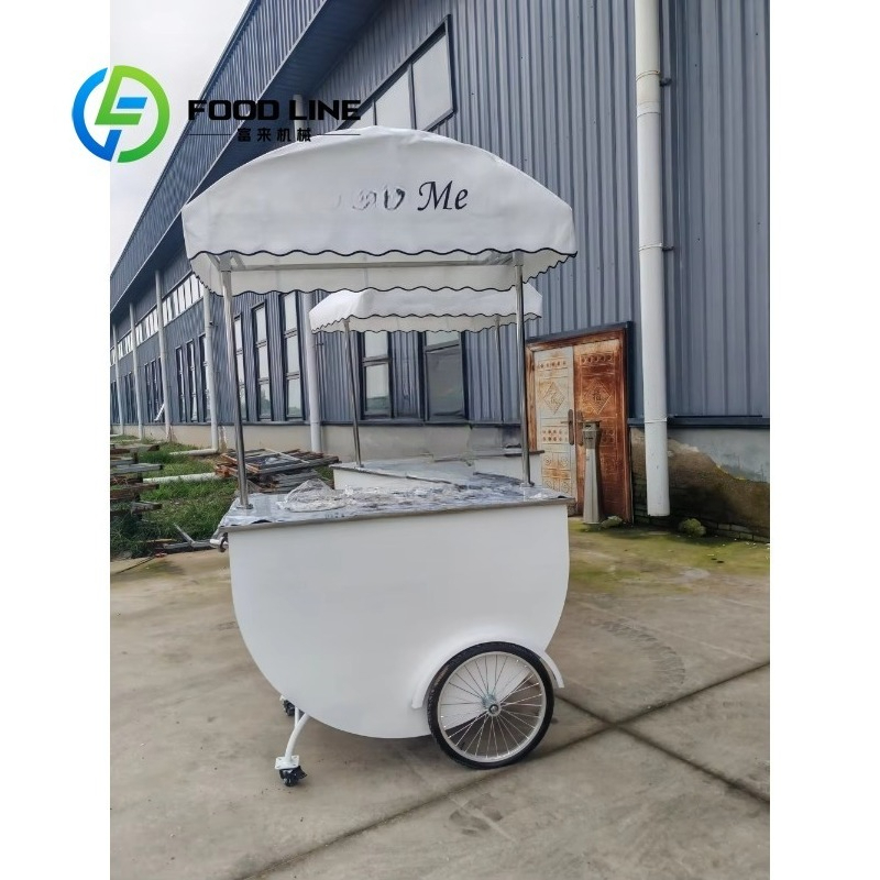 Customized Commercial Mobile V – Hot Dog Vending Cart Bewertung und Preis