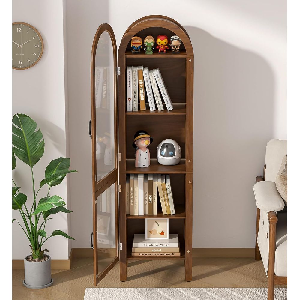 64.17 in Tall Arched Display C – Glass Cabinet Display Bewertung und Preis