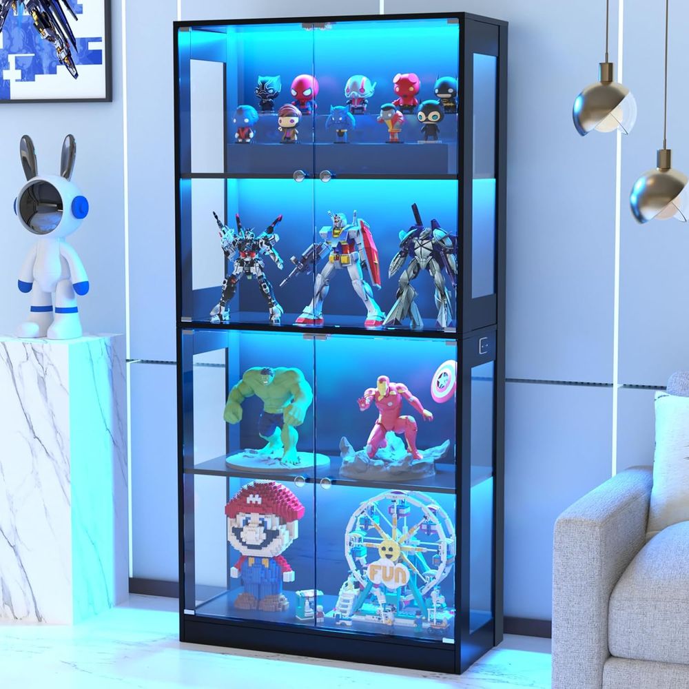 65 Glass Door Display Cabinet, – Glass Cabinet Display Bewertung und Preis