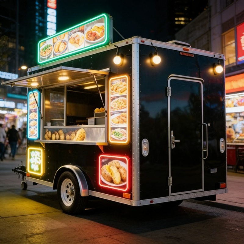 Custom Hot Dog Cart Trailer Co – Hot Dog Vending Cart Bewertung und Preis