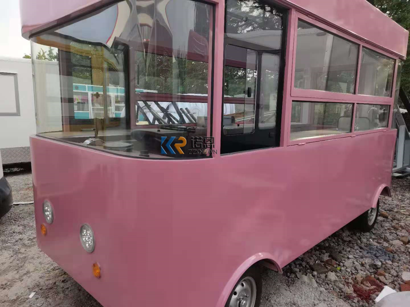 In Stock 4M Mobile Food Truck  – Hot Dog Vending Cart Bewertung und Preis