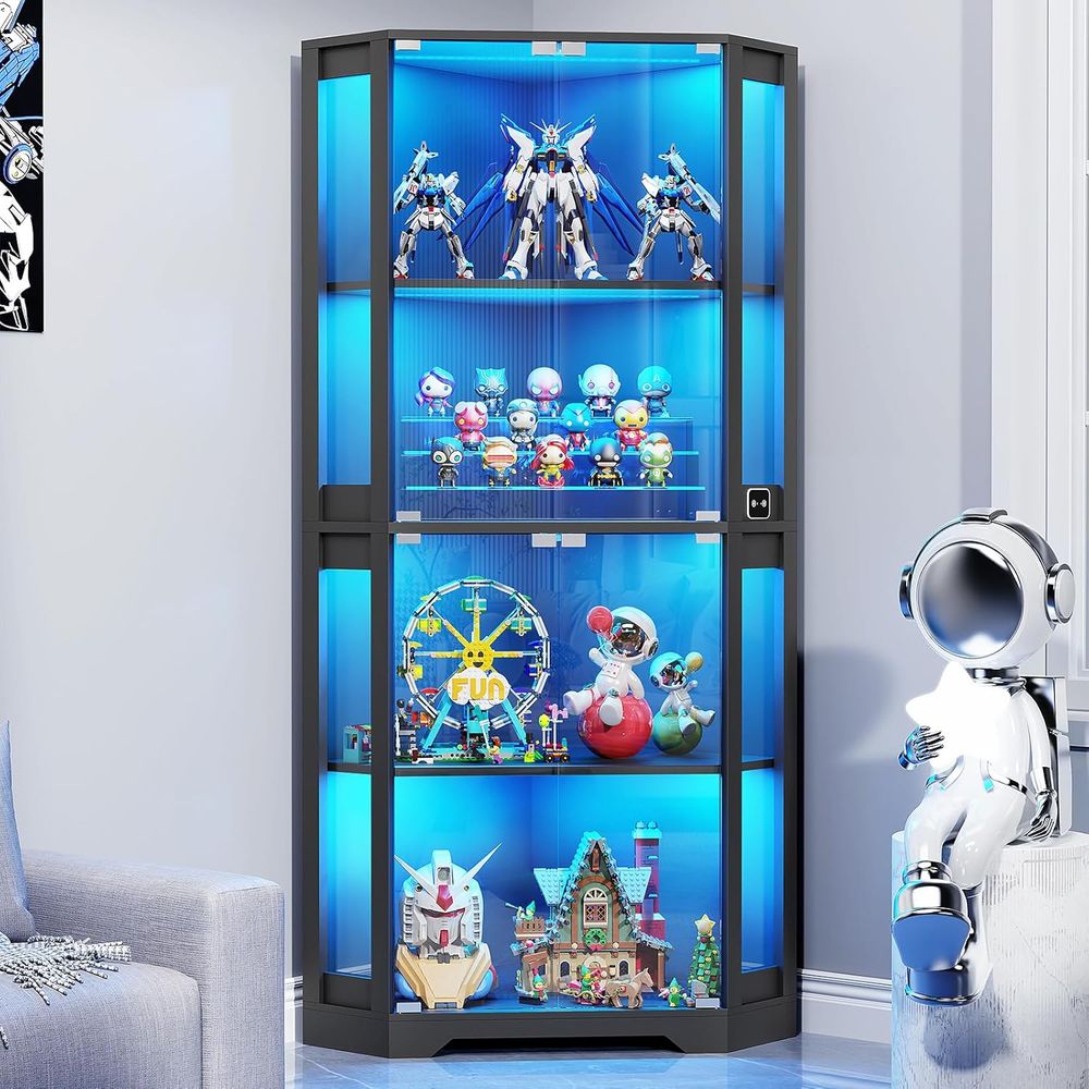 65 Illuminated Glass Display C – Glass Cabinet Display Bewertung und Preis