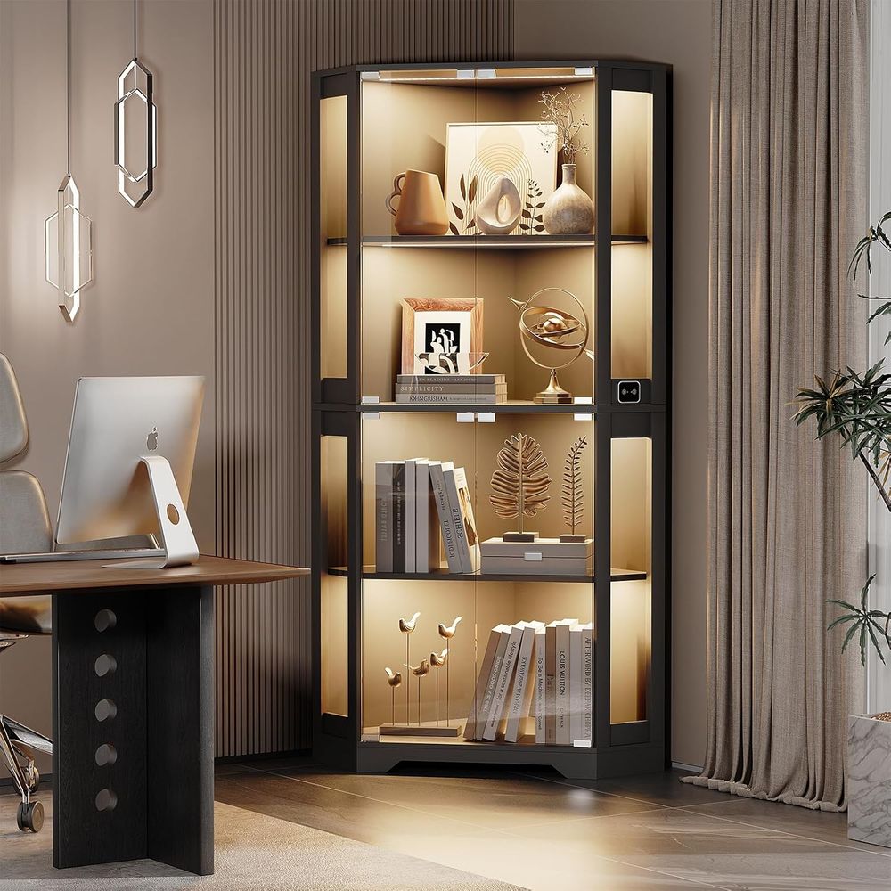 65 Illuminated Glass Display C – Glass Cabinet Display Bewertung und Preis