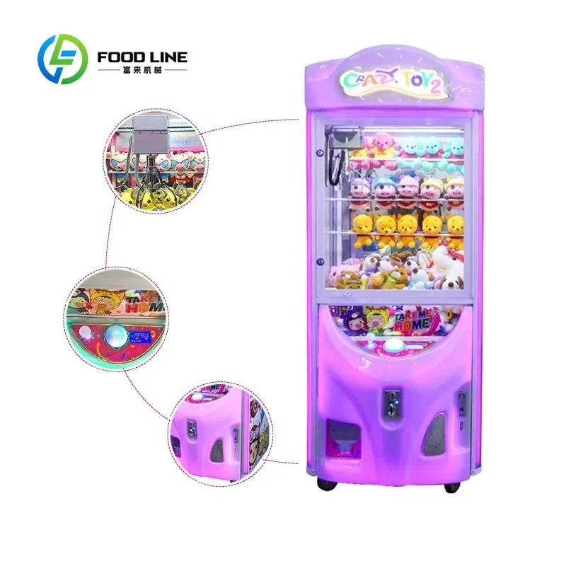Customized Coin Operated Arcad – Arcade Toy Claw Vending Machine Bewertung und Preis