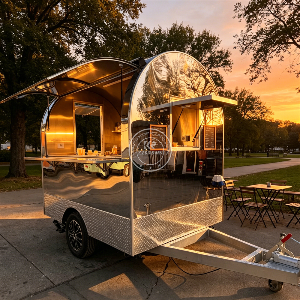 Street Mobile Hot Dog Hamburge – Hot Dog Vending Cart Bewertung und Preis