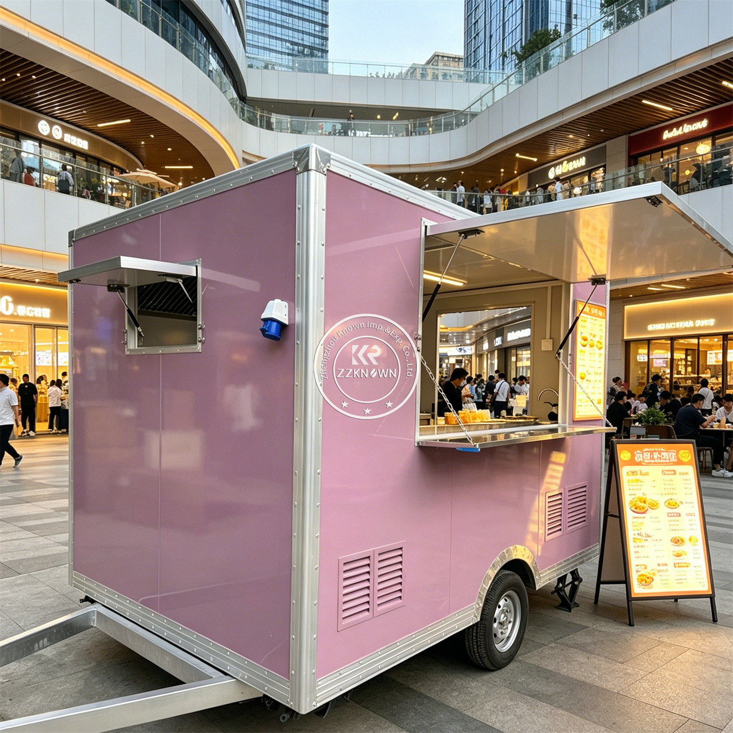 Concession Pizza Trailer Stree – Hot Dog Vending Cart Bewertung und Preis