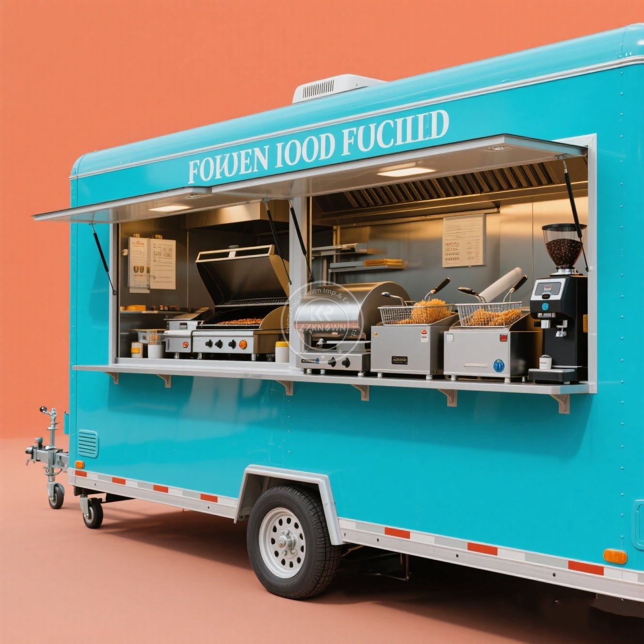 New Design Ice Cream Kiosk Fas – Hot Dog Vending Cart Bewertung und Preis