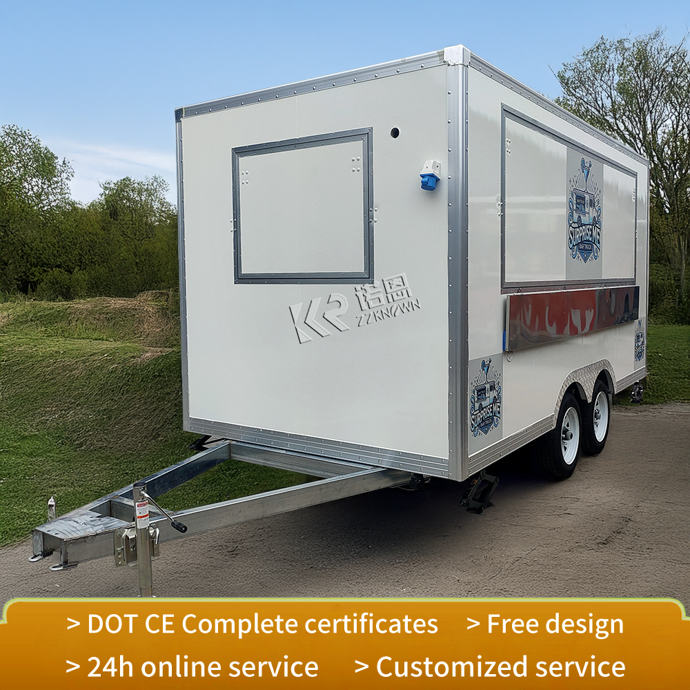 New Design Ice Cream Kiosk Fas – Hot Dog Vending Cart Bewertung und Preis