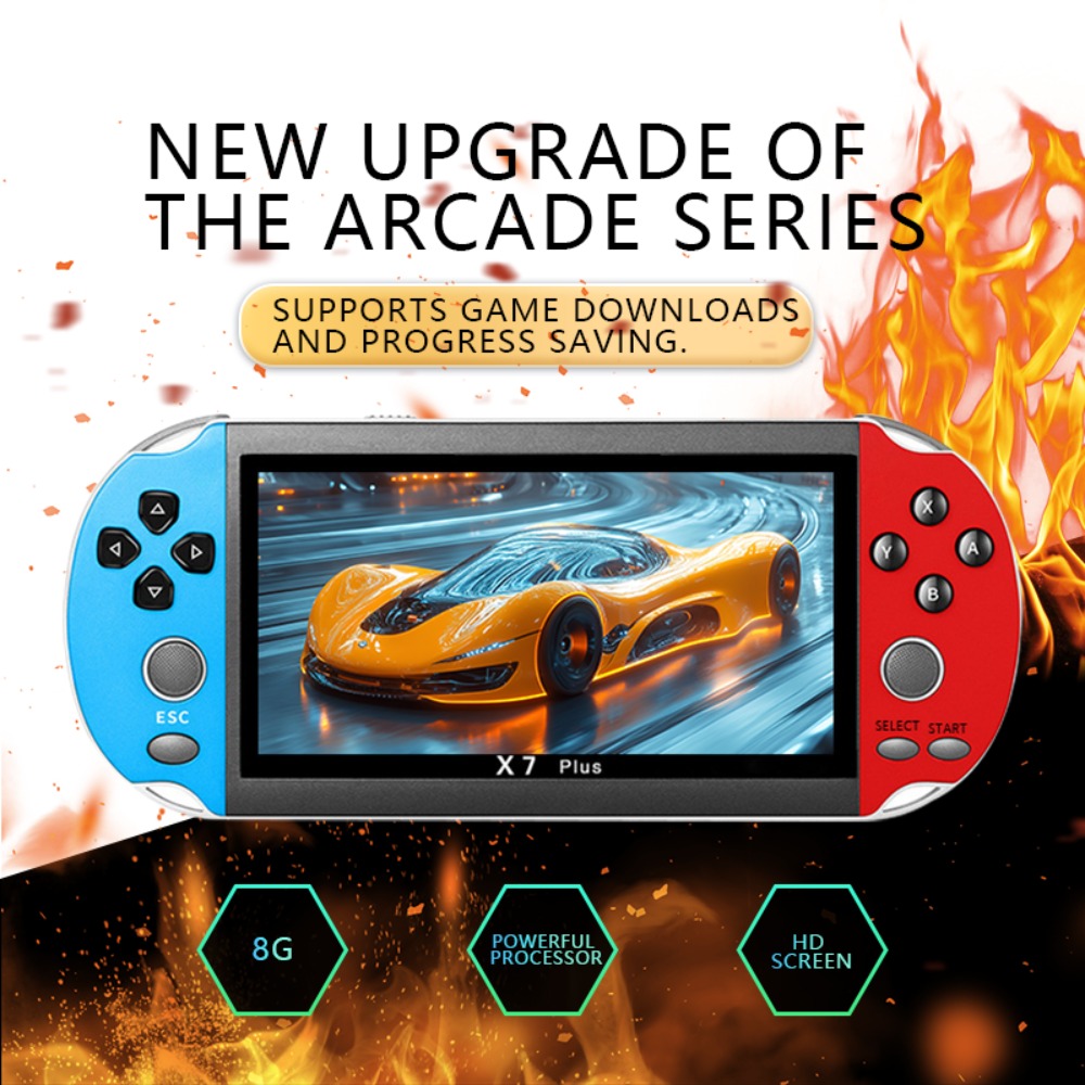 X7 Plus Handheld Game Console  – Arcade Game Jackpot Bewertung und Preis