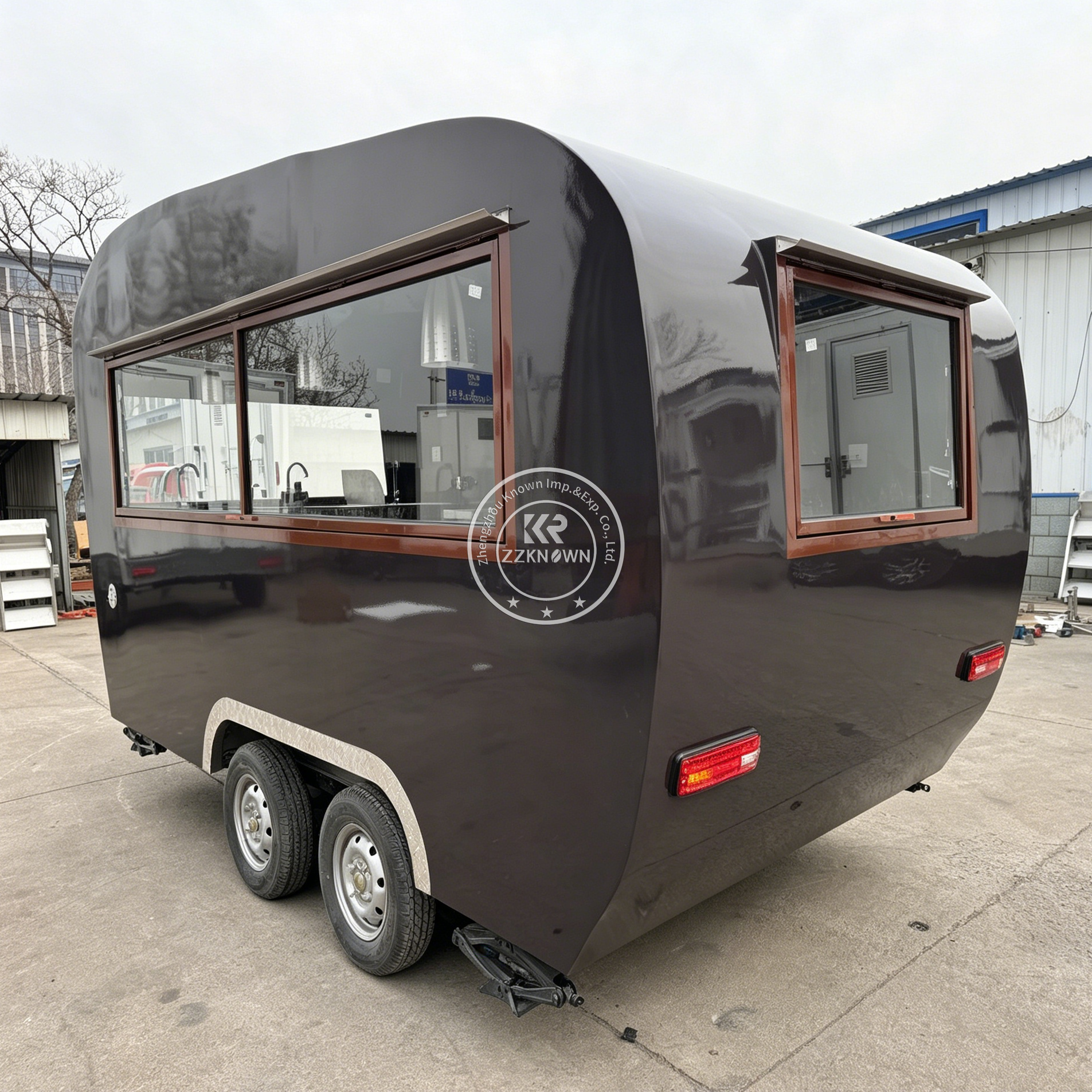 Custom Mobile Concession Food  – Hot Dog Vending Cart Bewertung und Preis