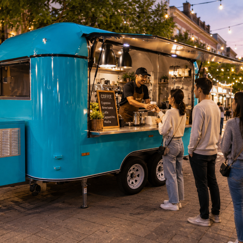 Customized Food Truck Mobile w – Hot Dog Vending Cart Bewertung und Preis