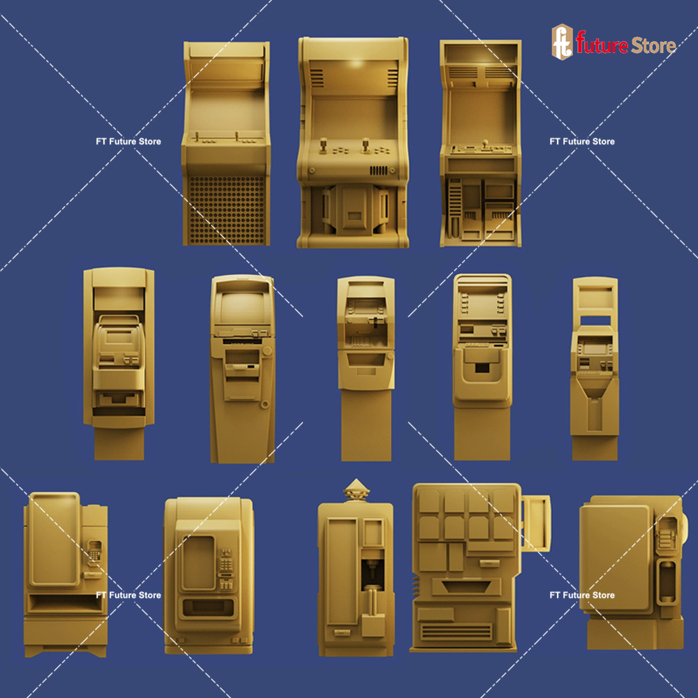 3D Print 1/64 Arcade Game Self – Arcade Toy Vending Machine Bewertung und Preis