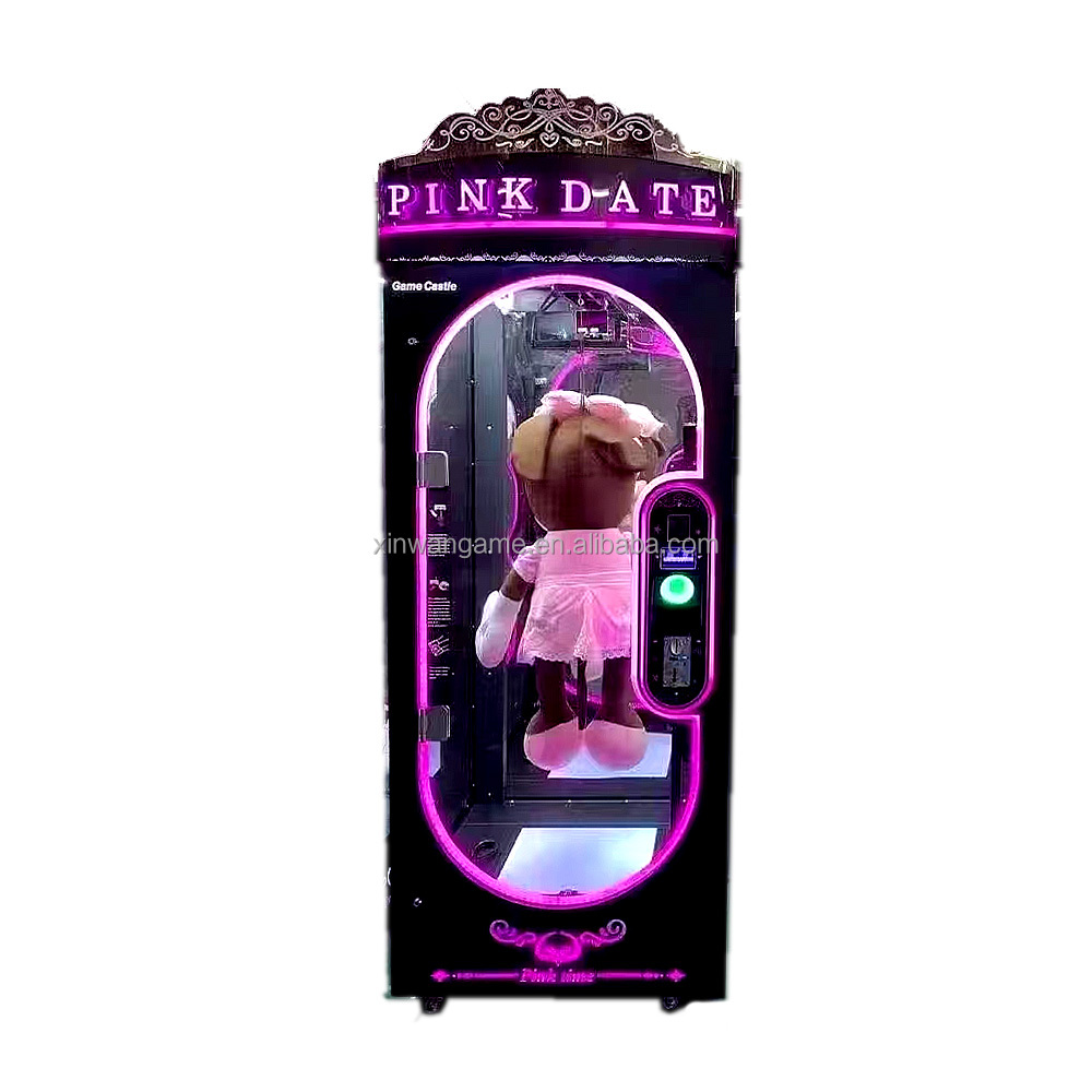 Pink Date Gift Pluche Plush Ki – Arcade Toy Claw Vending Machine Bewertung und Preis