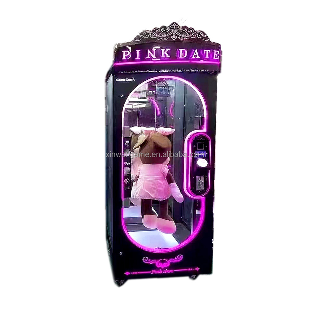Pink Date Gift Pluche Plush Ki – Arcade Toy Claw Vending Machine Bewertung und Preis