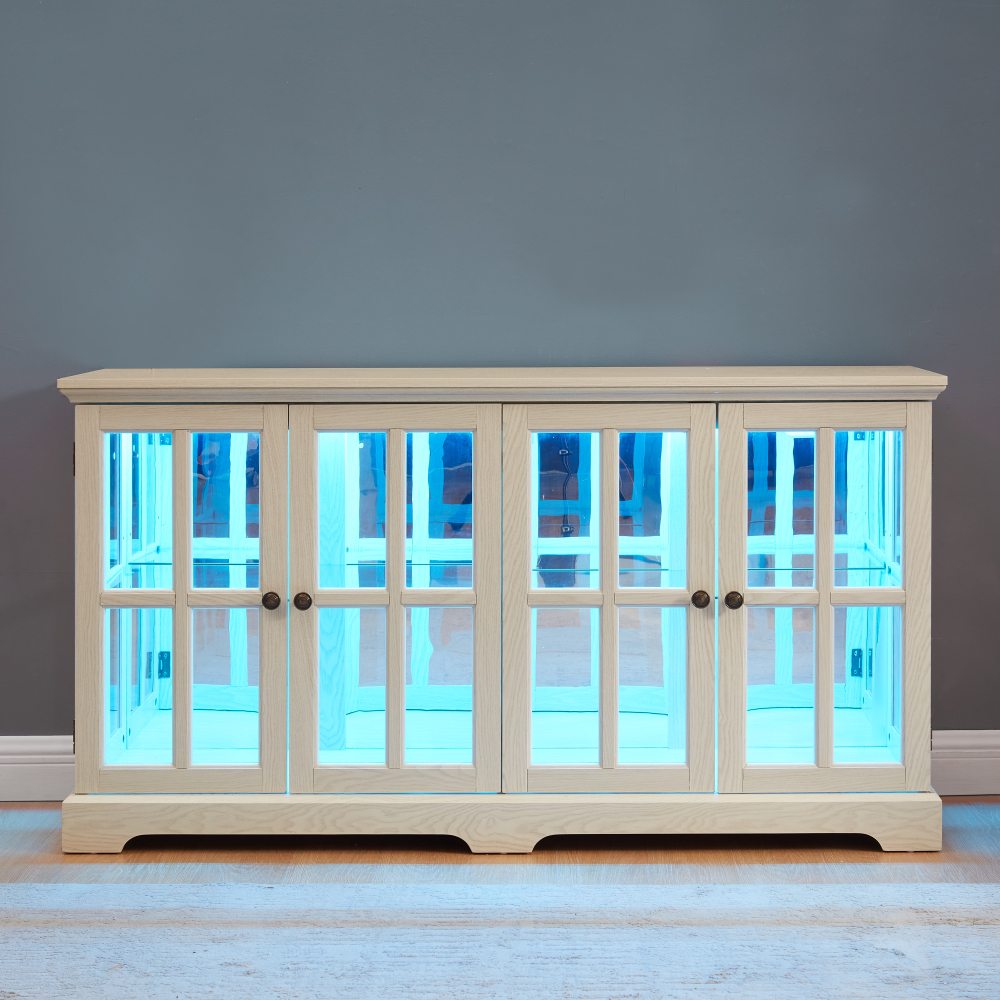 LED Curio Display Cabinet Vint – Glass Cabinet Display Bewertung und Preis