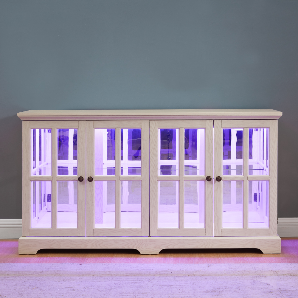 LED Curio Display Cabinet Vint – Glass Cabinet Display Bewertung und Preis