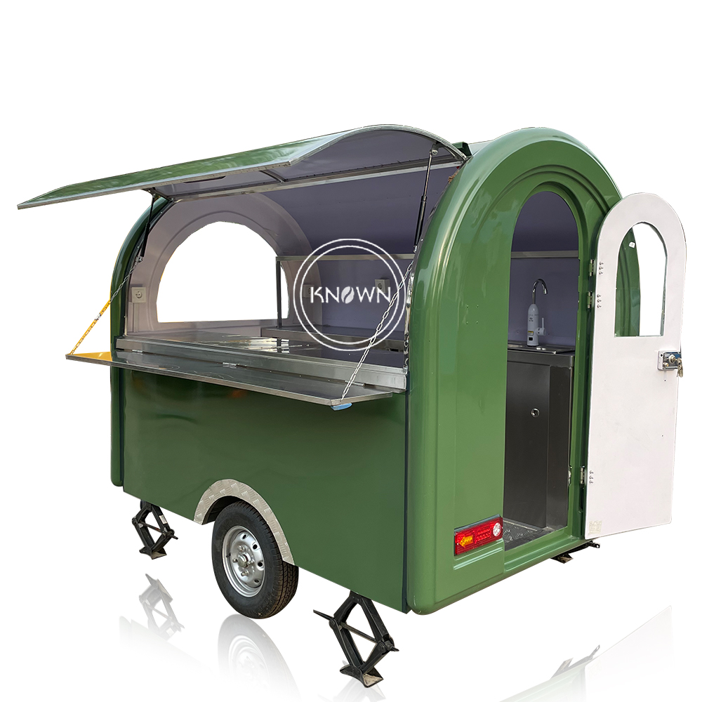 Commercial Mobile Hot Dog Cart – Hot Dog Vending Cart Bewertung und Preis