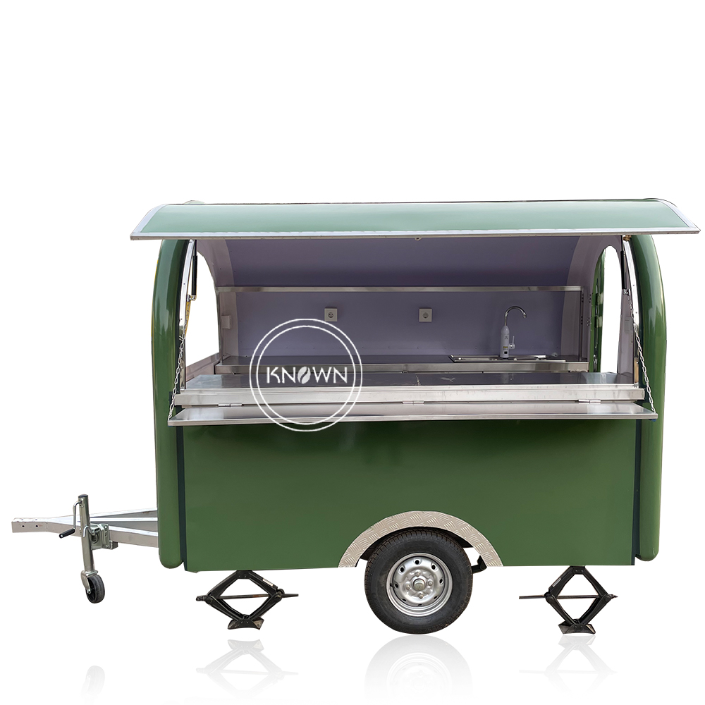 Commercial Mobile Hot Dog Cart – Hot Dog Vending Cart Bewertung und Preis