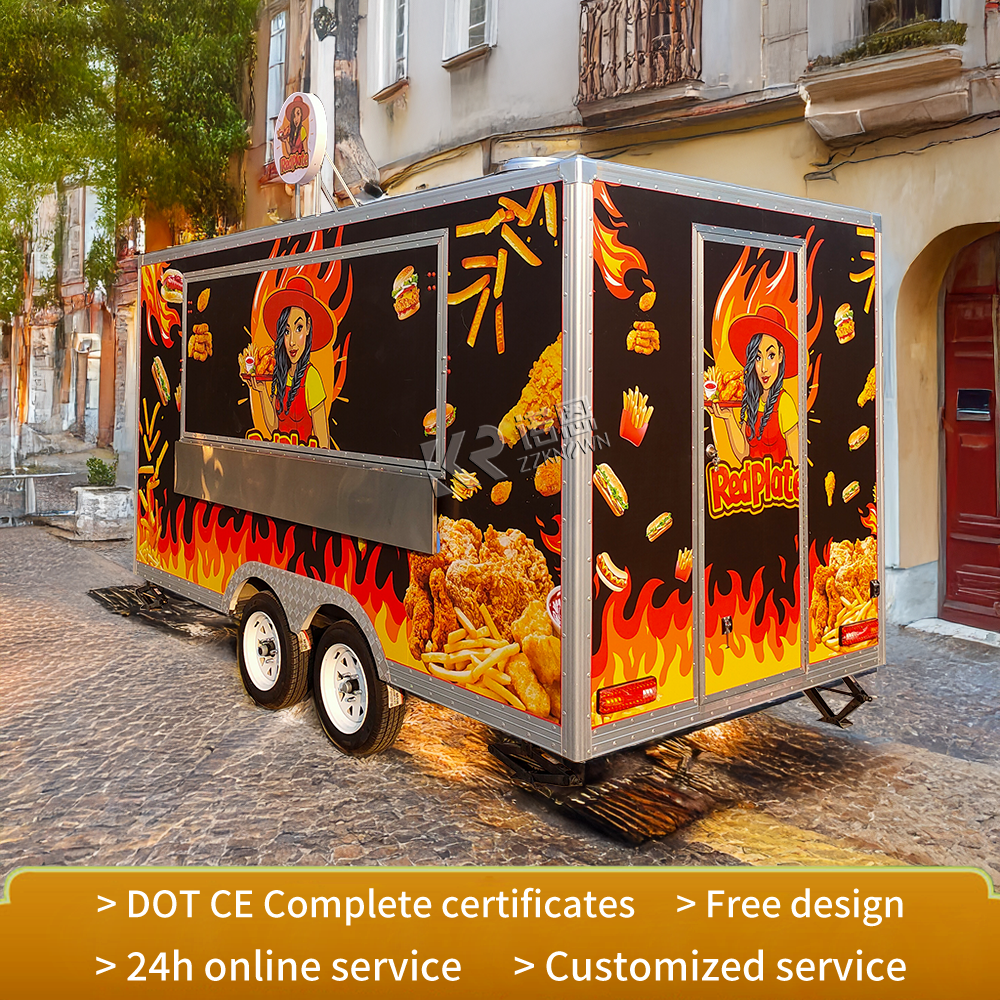 Customizable Food Trailer Manu – Hot Dog Vending Cart Bewertung und Preis