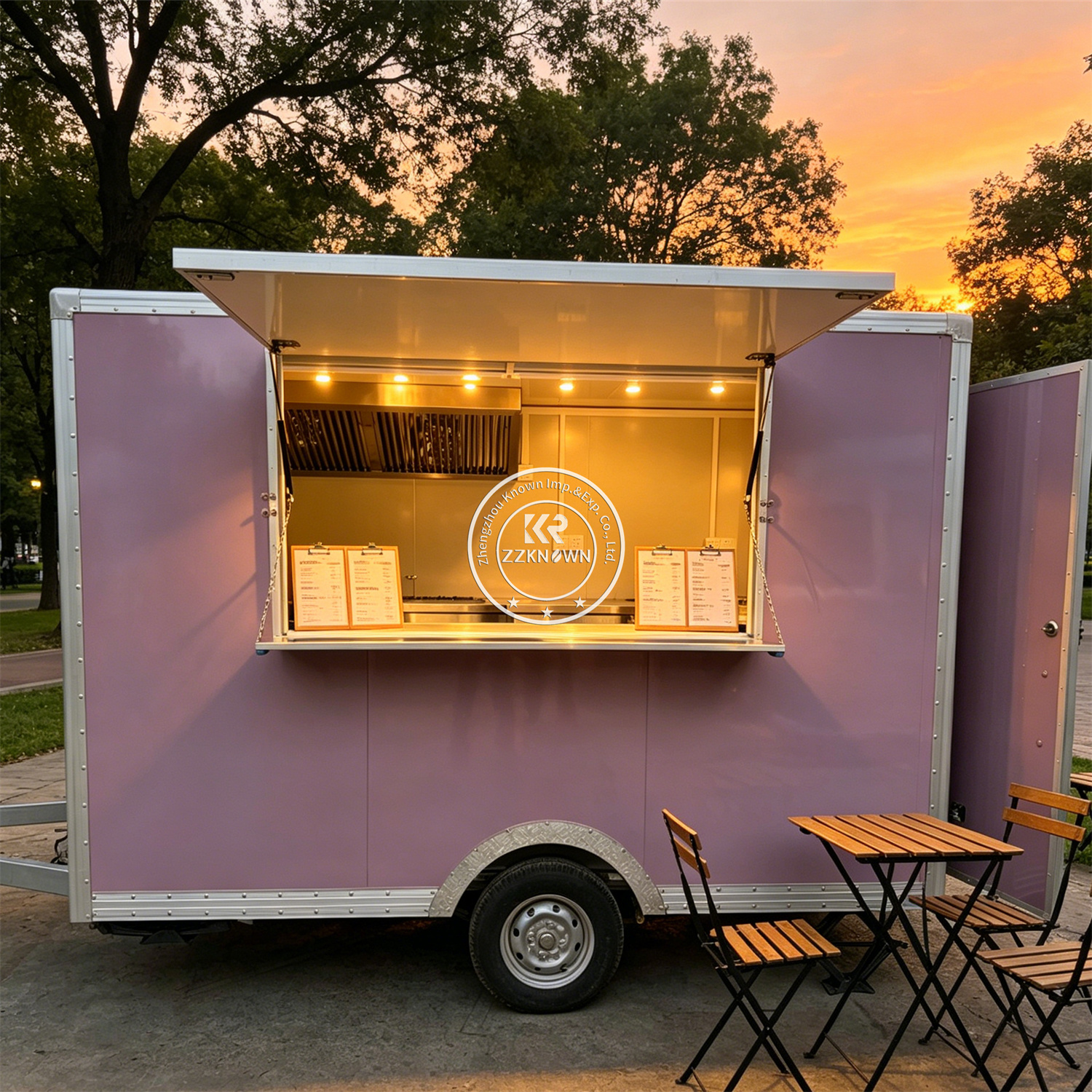 Street Custom Food Trailer Mob – Hot Dog Vending Cart Bewertung und Preis