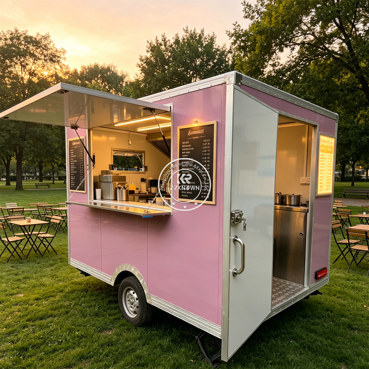Street Custom Food Trailer Mob – Hot Dog Vending Cart Bewertung und Preis