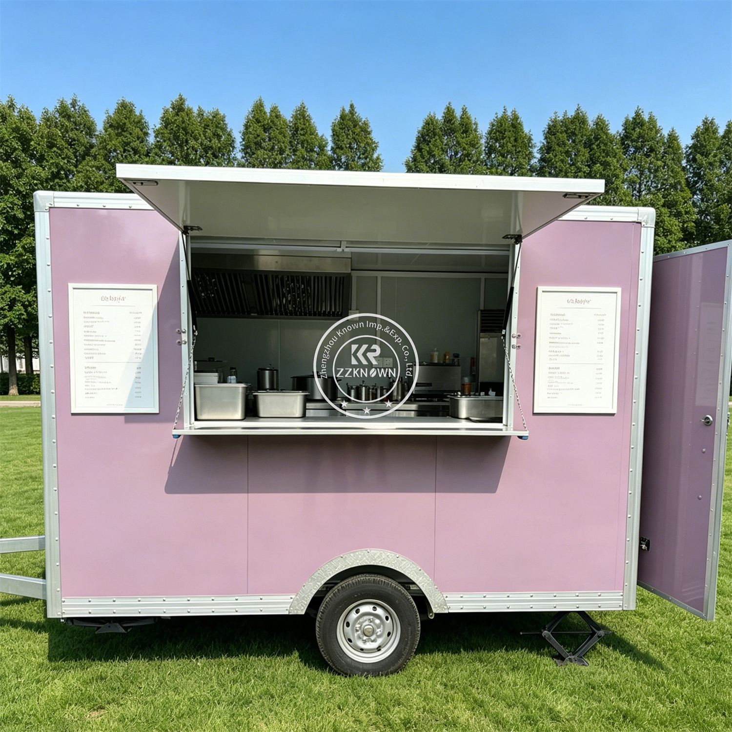 Street Custom Food Trailer Mob – Hot Dog Vending Cart Bewertung und Preis
