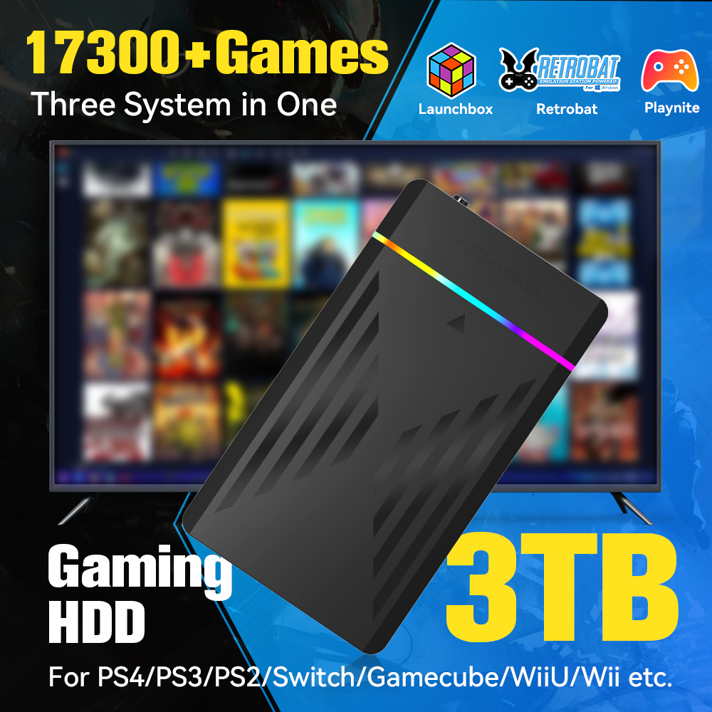 3TB Portable Gaming HDD Launch – Arcade X Bewertung und Preis